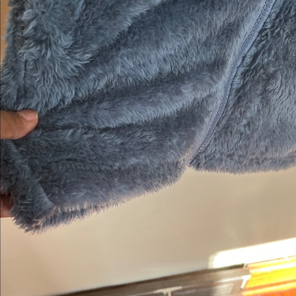 Zenana Outfitters Plush Blue Teddy Jacket - Picture 7 of 9